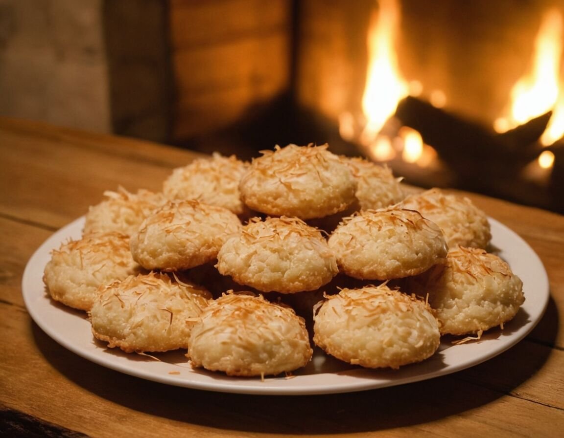 Makronen abkühlen lassen und servieren - Kokosmakronen nach Omas Rezept: Der perfekte Genuss für jeden Anlass