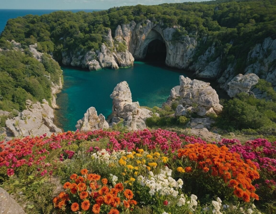 Typisch für die Region sind Felsformationen und Blumenvielfalt - Insel Öd: Wo liegt das und was macht sie so besonders?